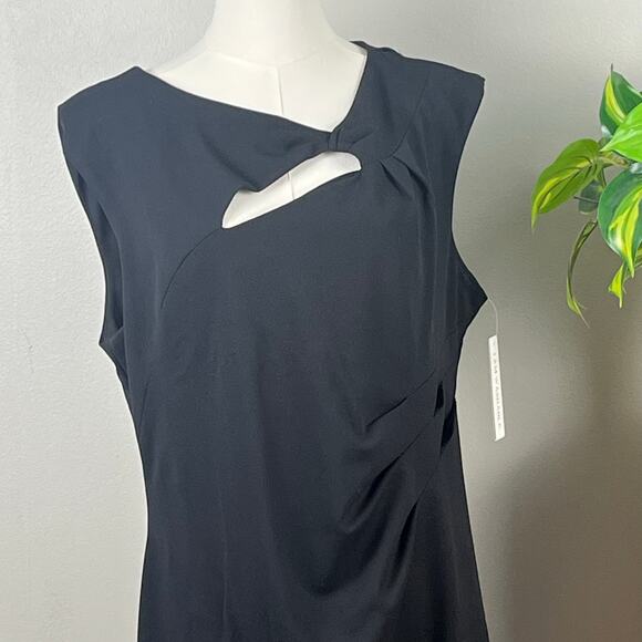 NWT Shelby & Palmer Black Sleeveless Dress Size 16 - Picture 2 of 11
